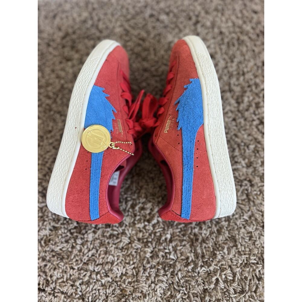 Puma x One Piece Buggy Suede Red Blue Sneaker 6 Collab Limited Edition Men - Picture 7 of 10